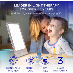 HappyLight® Luxe 灯，白色