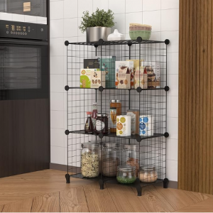 HOMIDEC 6格铁丝收纳架 @ Amazon