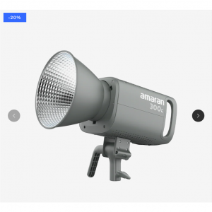 $114 off amaran 300c 300W Bowens Mount point-source LED light @amaran