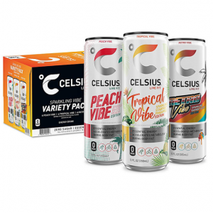 Celsius 综合口味果味气泡水 12oz 18罐 @ Sam's Club 