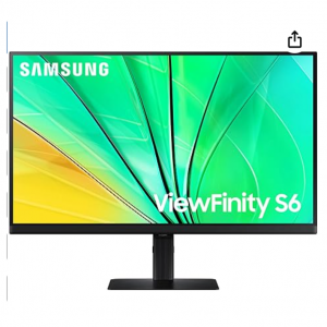 31% off SAMSUNG 27" ViewFinity S6 (S60D) Series QHD High Resolution Computer Monitor @Amazon