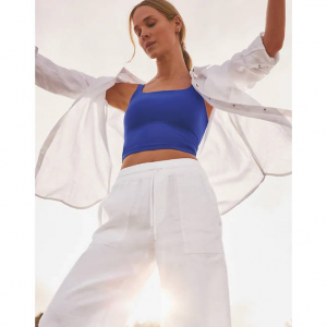 Athleta Retreat 亚麻上衣