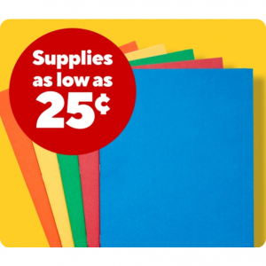 Staples - 返校季大促，文具用品低至 $0.25 