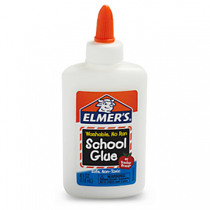 Elmer's® 可水洗学校胶水，4 盎司。