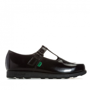 Kickers Fragma T 黑色漆皮鞋