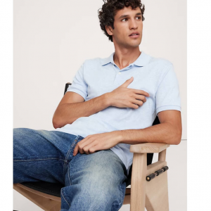 Banana Republic Luxury-Touch Polo衫