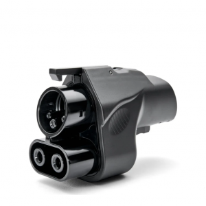 LENZ NACS 超级充电桩至 CCS1 适配器,在超级充电站为非特斯拉电动汽车充电