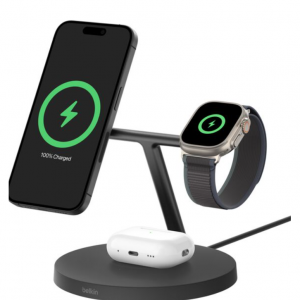 Belkin - Belkin 三合一无线充电支架（配备 Qi2 15W），直降$20