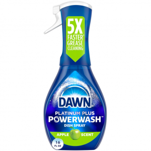 Dawn Platinum Powerwash Dish Spray, Dish Soap, Apple Scent, 16oz