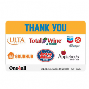 Target Circle Deal: $5 Target GiftCard with $50 select gift cards purchase @ Target