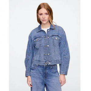 Gap SuperSoft Barrel Sleeve Icon 牛仔夹克