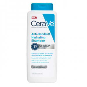 CeraVe Hydrating Anti Dandruff Shampoo 1% Pyrithione Zinc 12oz @ Amazon
