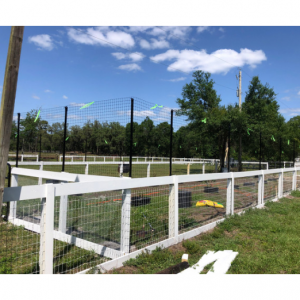4' x 100' 聚乙烯延伸套件 - 增加现有围栏的高度（木质/PVC/金属）@ Easy Pet Fence