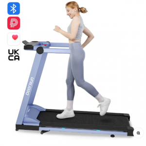 DeerRun A1 Pro 折叠式智能跑步机，6% 坡度 - 16 公里/小时，承重 158 公斤