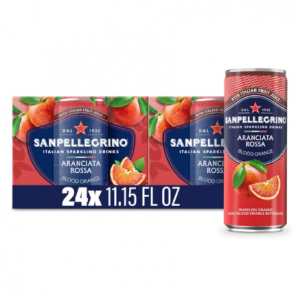 Sanpellegrino Italian Sparkling Drink Aranciata Rossa, 11.15 Fl Oz (Pack of 24) @ Amazon