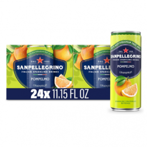 Sanpellegrino  柠檬味气泡水 11.15oz 24瓶 @ Amazon