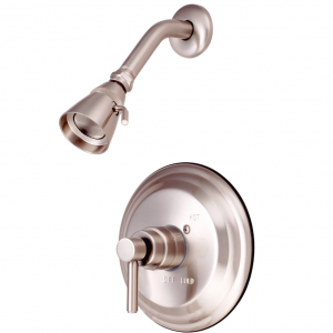 Concord KB2638DLSO 单把手压力平衡淋浴龙头，拉丝镍