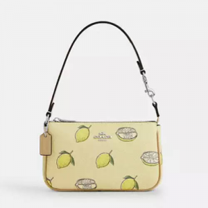 Coach Outlet官网 Coach Nolita 19 新款柠檬印花麻将包3折特惠 