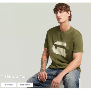 G-Star UK - 50% Off T-Shirts & Shorts