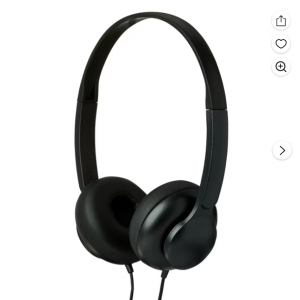 10% off onn On-Ear Headphones, Black @Walmart
