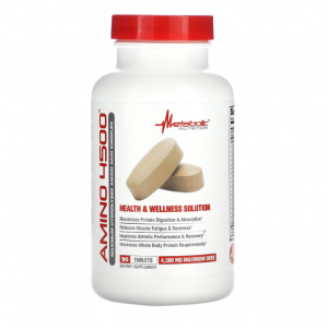 Metabolic Nutrition, Amino 4500 氨基酸营养片,90 片