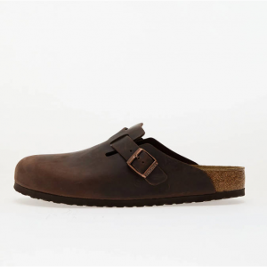 Birkenstock Boston Natural Leather Oiled