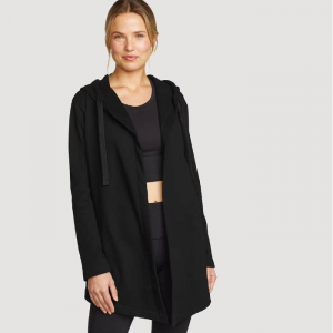 Eddie Bauer Camp Fleece Wrap 女士拉链连帽卫衣