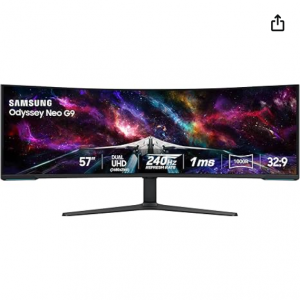 Amazon - 三星 玄龙骑士 G95NC 57吋 MiniLED 240Hz 1ms ，现价$1499.99 + 免邮