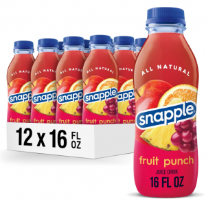 Snapple 果味饮料 16oz 12瓶 @ Amazon