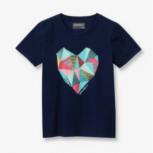 Eddie Bauer Kids Girls Graphic Ss T-Shirt