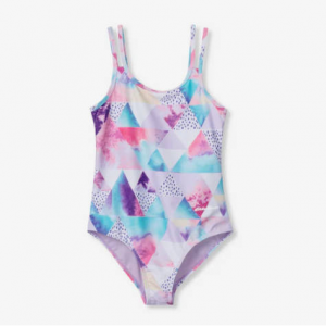 Eddie Bauer Kids ea Spray 女童一片式泳衣