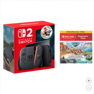 Costco - Nintendo Switch 2游戏机 + 马里奥赛车世界套装，现价$524.99 