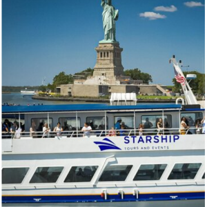 纽约市自由女神像、桥梁和天际线 90 分钟环线游