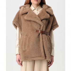 MAX MARA 女士毛毛马甲