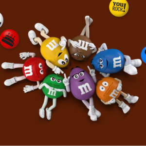 M&M's 巧克力豆糖果限时促销