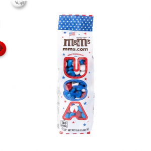 M&M's 爱国 USA 糖果 10oz