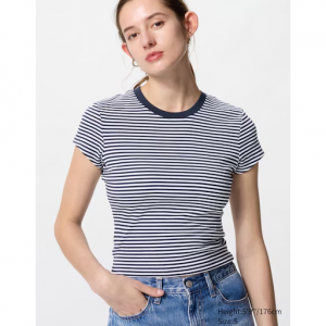 UNIQLO 女士条纹T恤
