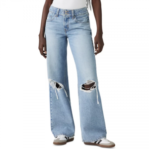 Levi's Women's Super-Low Double-Button Relaxed-Fit Denim Jean