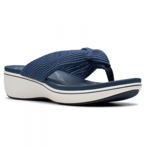 Clarks Cloudsteppers Breeze Rae Erin Slip-On Flat Sandals