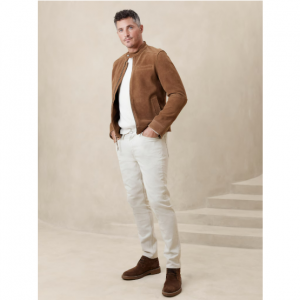 男士修身旅行牛仔裤