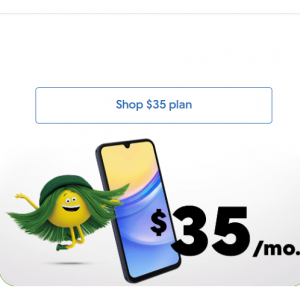 Cricket Wireless - 全新單線手機套餐，每月僅$35