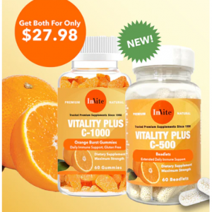 Vitality Plus 免疫支持促销 @ Invite Health