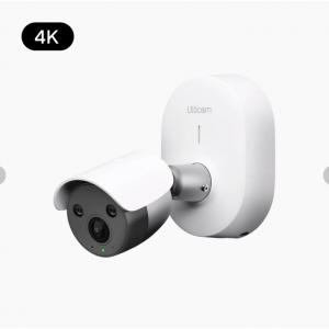 U-tec - Ulticam IQ 4K UHD 有线人工智能安防摄像头，立减$35