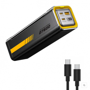 AOHI 未來星艦 240W 27,600mAh LED 顯示屏移動電源，配備 140W C-C 線纜