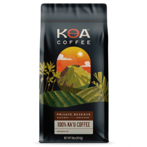 100% Ka'u Coffee Private Reserve Medium Roast Whole Bean