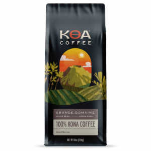 Grande Domaine Vienna Roast Whole Bean 100% Kona Coffee