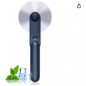 Amazon - Handheld Mini Fan 手持迷你风扇，折上5折