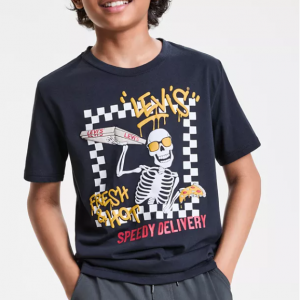 Levi's Big Boys Pizza for All T-Shirt