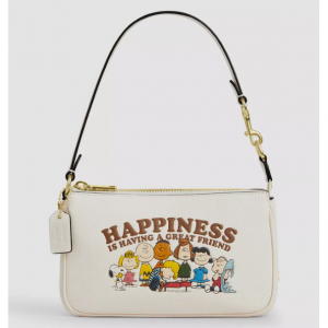 Coach x peanuts nolita 19 史努比聯名款包包僅需$87.2免運費 @ SHOP SIMON