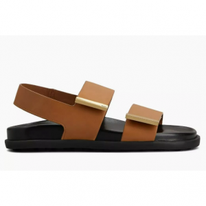 Tod`s LEATHER STRAPPY SANDALS